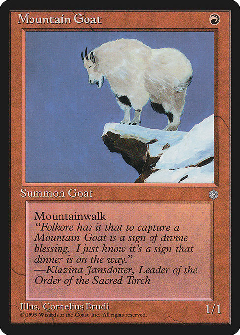 ICE: Mountain Goat