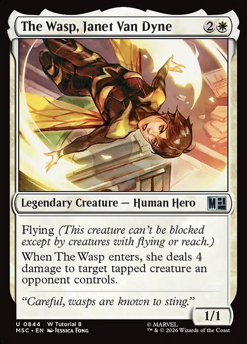 MSC: The Wasp, Janet Van Dyne (0844)