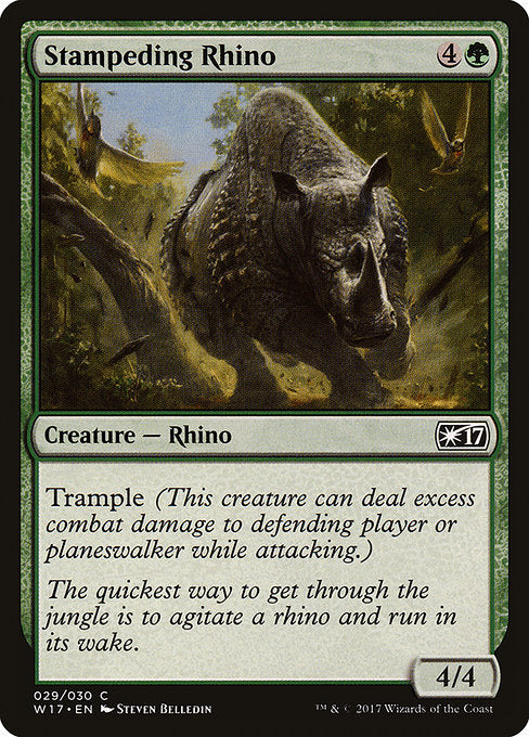 W17: Stampeding Rhino