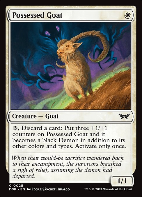 DSK: Possessed Goat (Foil)
