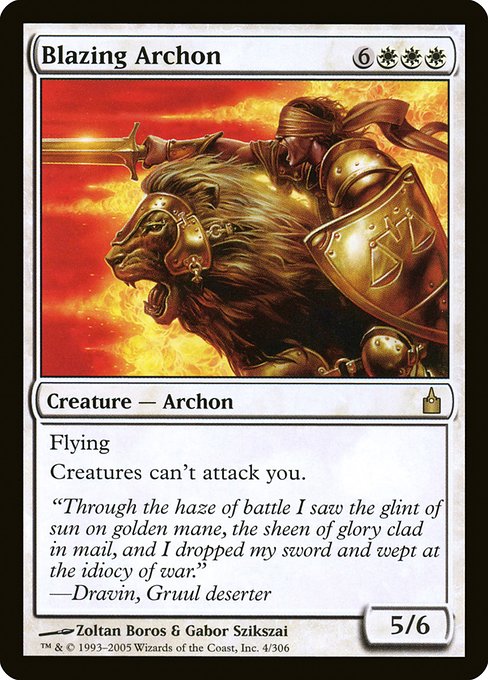RAV: Blazing Archon (Foil)