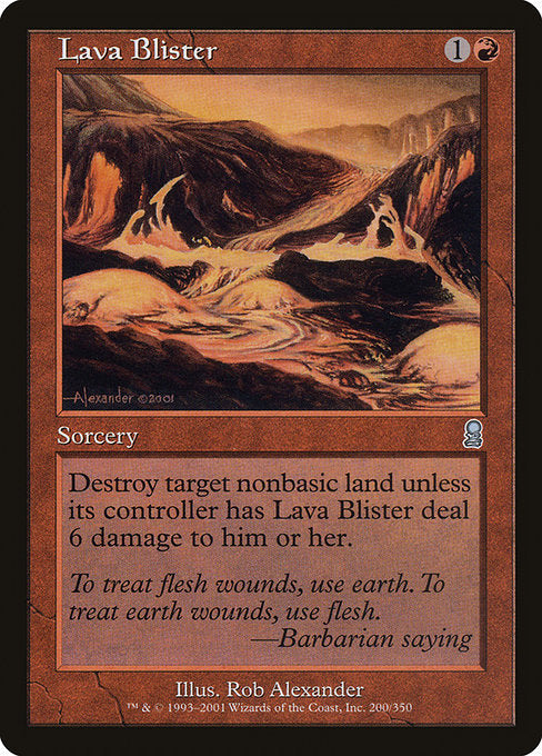 ODY: Lava Blister