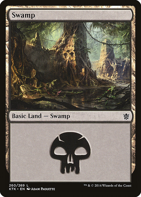 KTK: Swamp (260) (Foil)