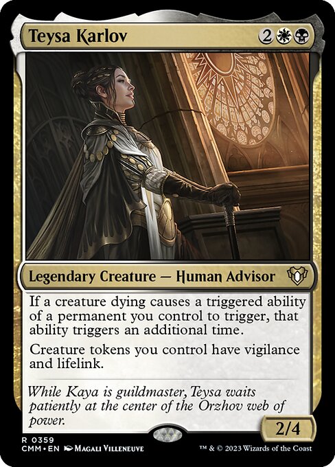 CMM: Teysa Karlov