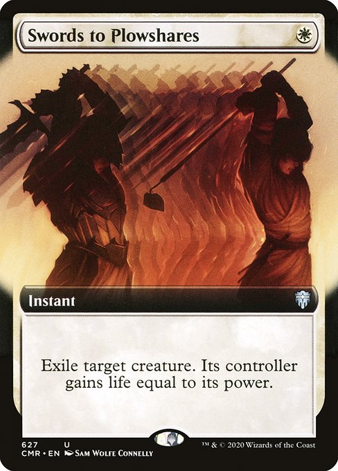 CMR: Swords to Plowshares (Extended Art) (Foil)