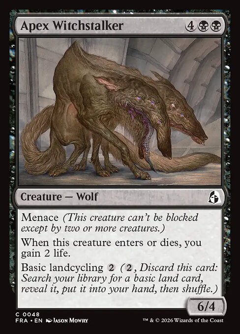 FRA: Apex Witchstalker