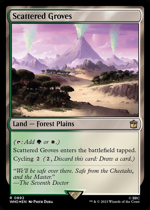 WHO: Scattered Groves (Surge Foil)