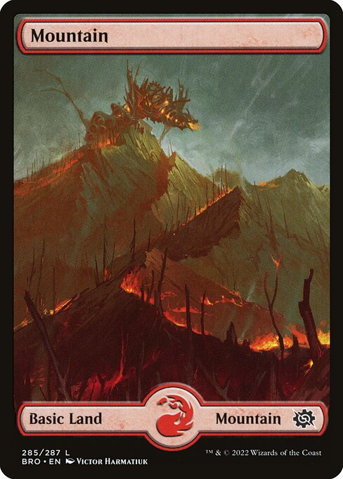 BRO: Mountain (285) - Full Art (Foil)