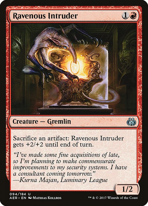 AER: Ravenous Intruder (Foil)