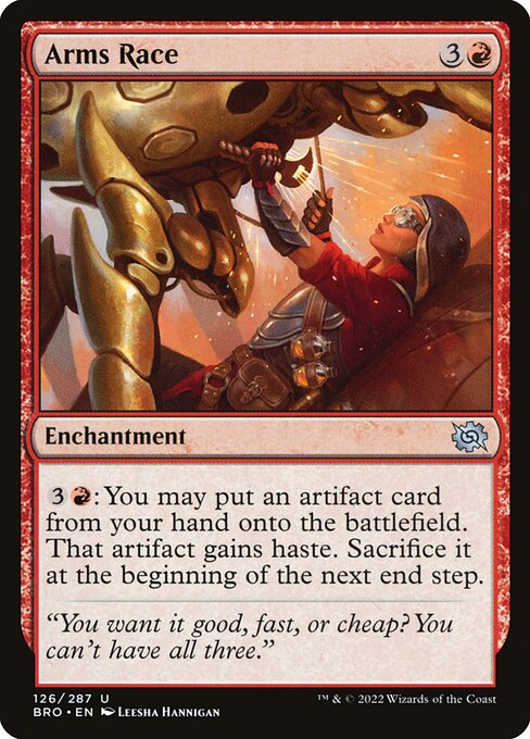 BRO: Arms Race (Foil)