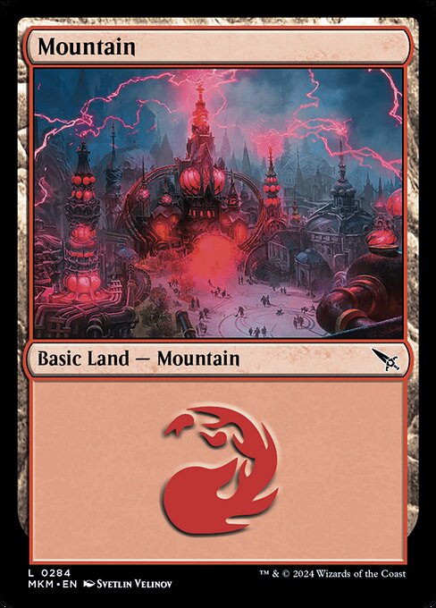 MKM: Mountain (0284) (Foil)