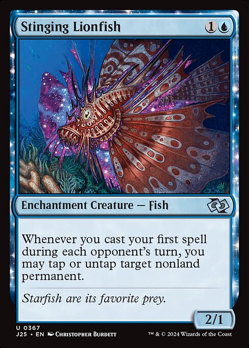 J25: Stinging Lionfish