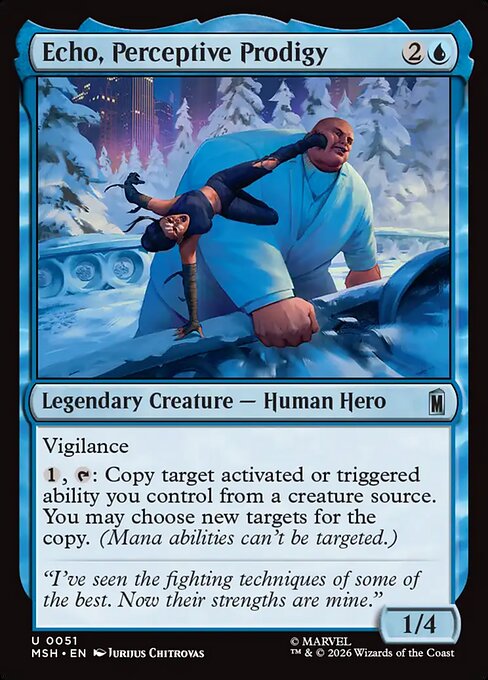 MSH: Echo, Perceptive Prodigy