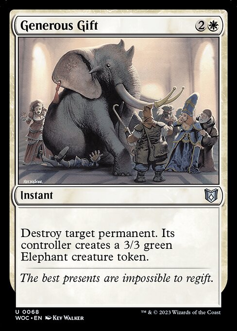 WOC: Generous Gift