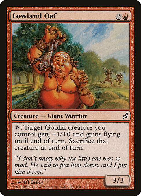 LRW: Lowland Oaf (Foil)