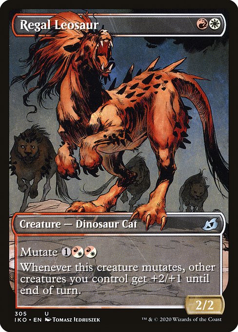 IKO: Regal Leosaur (Showcase)