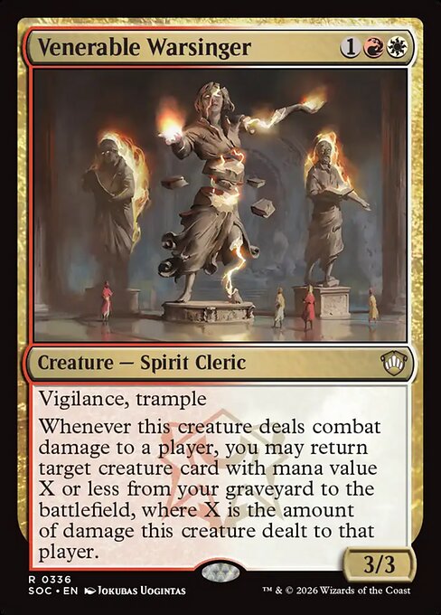 SOC: Venerable Warsinger