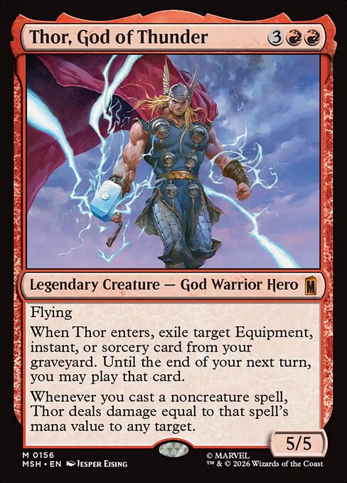 MSH: Thor, God of Thunder (Foil)