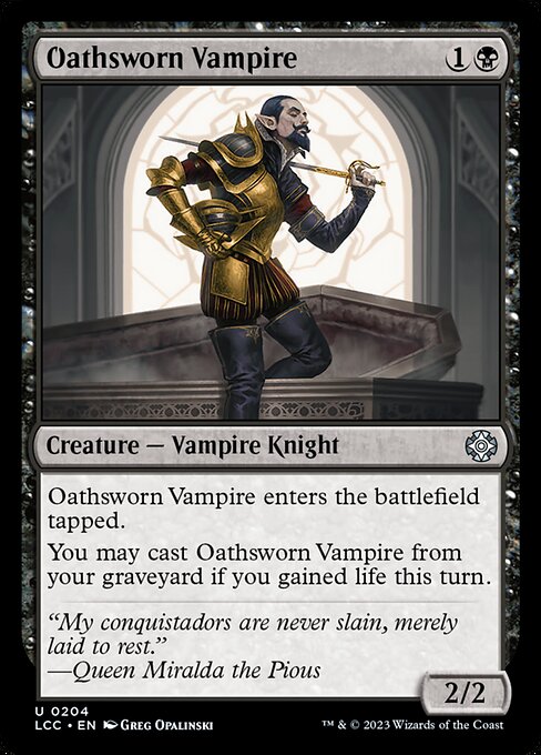 LCC: Oathsworn Vampire
