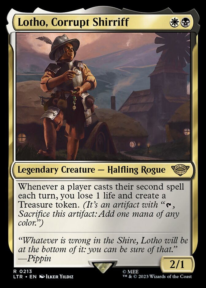 Lotho, Corrupt Shirriff [Foil] :: LTR