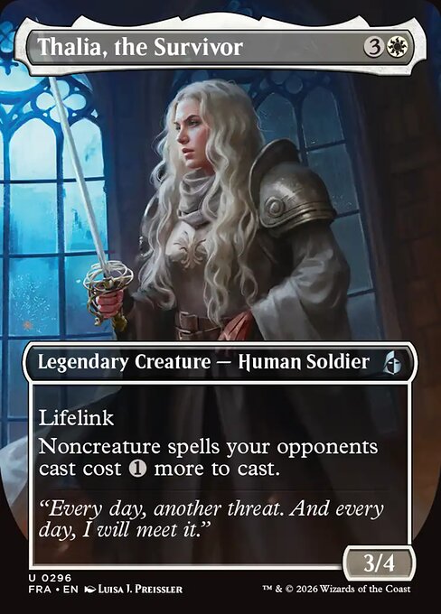 FRA: Thalia, the Survivor (Borderless) (Foil)