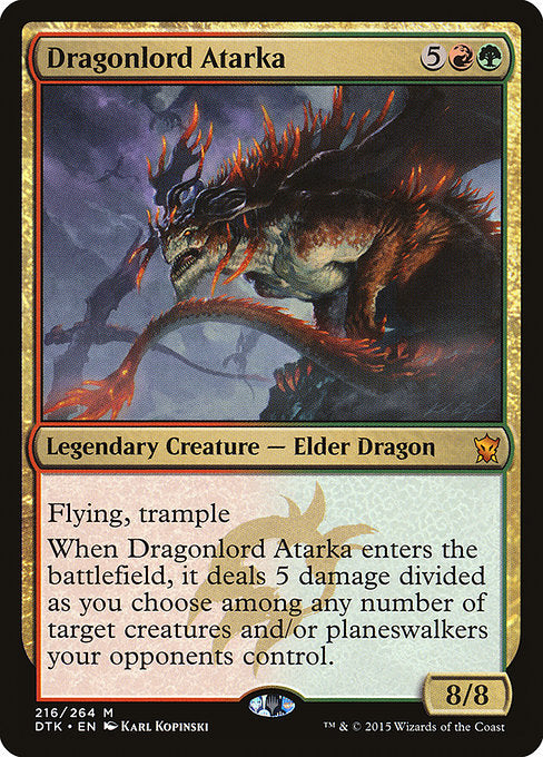 DTK: Dragonlord Atarka (Foil)