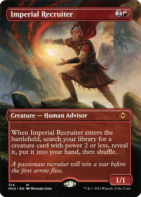 MH2: Imperial Recruiter (Borderless) (Foil)