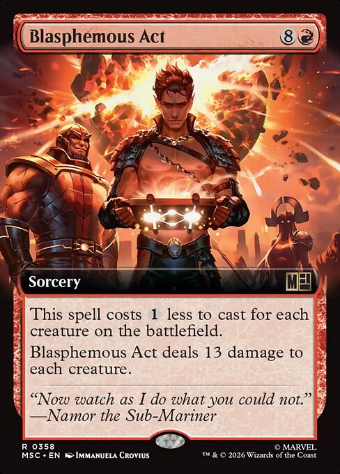 MSC: Blasphemous Act (Extended Art)