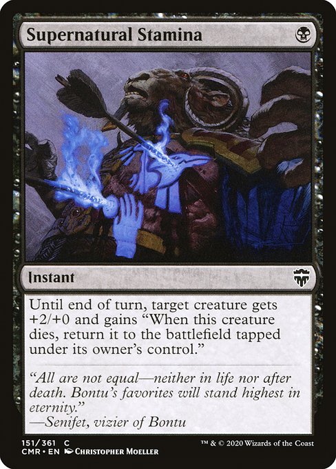 CMR: Supernatural Stamina (Foil)