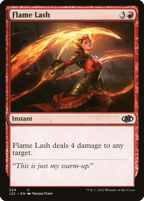 J22: Flame Lash