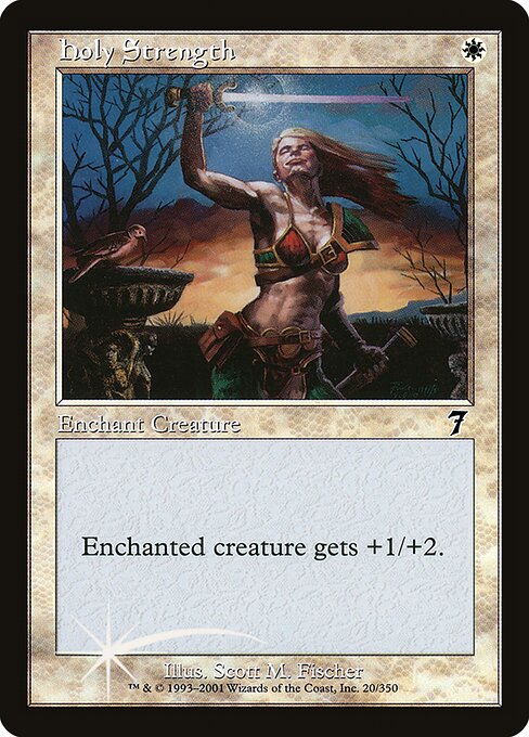 7ED: Holy Strength (Foil)