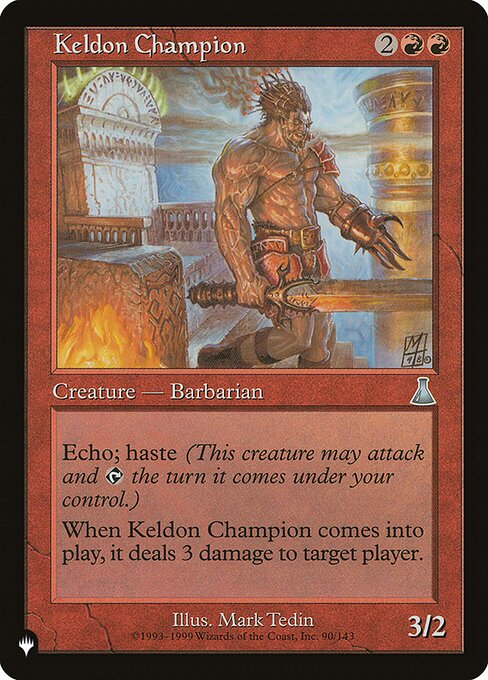 PLST: Keldon Champion