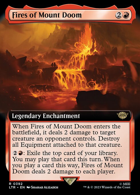 LTR: Fires of Mount Doom (Extended Art)