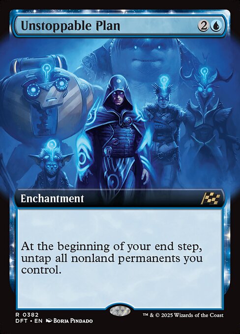 DFT: Unstoppable Plan (Extended Art) (Foil)
