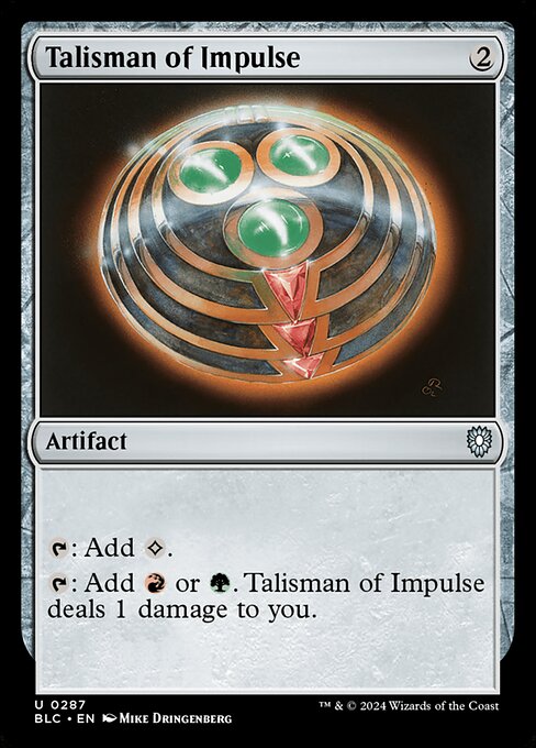 BLC: Talisman of Impulse