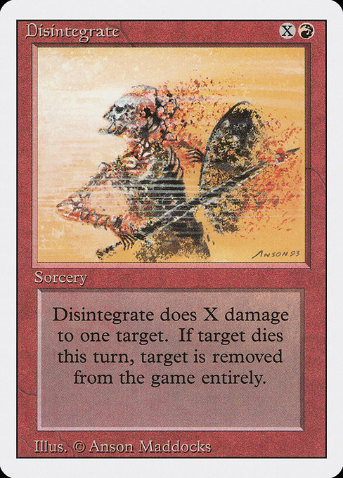 3ED: Disintegrate