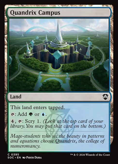 SOC: Quandrix Campus
