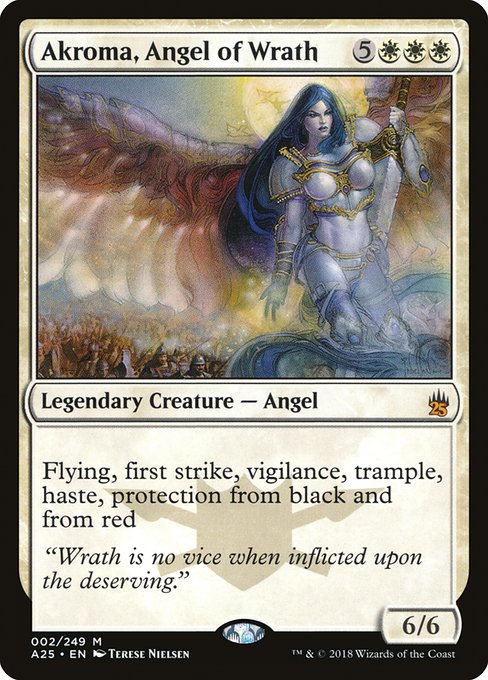A25: Akroma, Angel of Wrath (Foil)