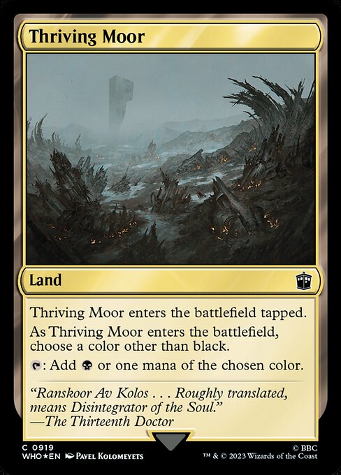 WHO: Thriving Moor (Surge Foil)