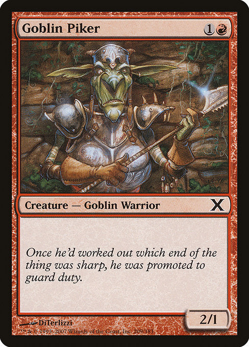 10E: Goblin Piker (Foil)