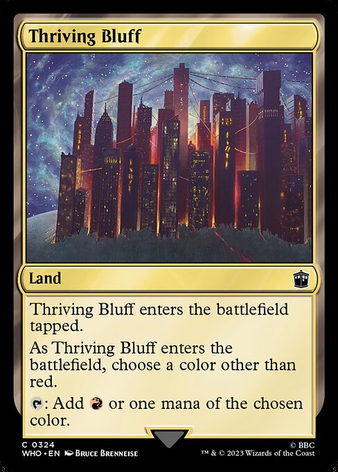 WHO: Thriving Bluff