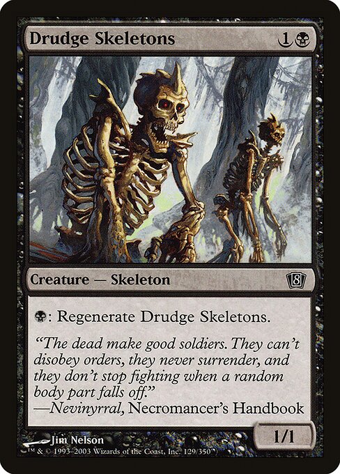 8ED: Drudge Skeletons (Foil)