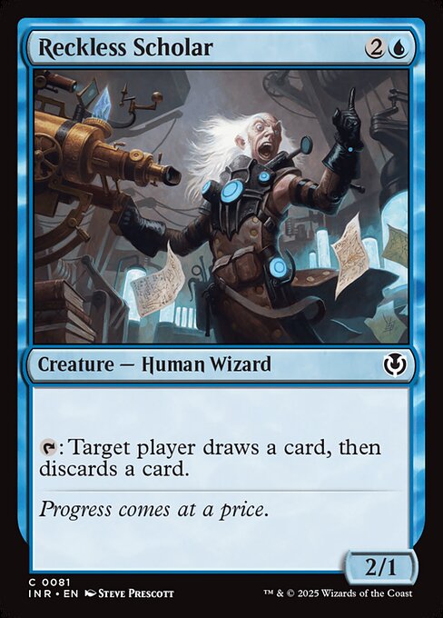 INR: Reckless Scholar