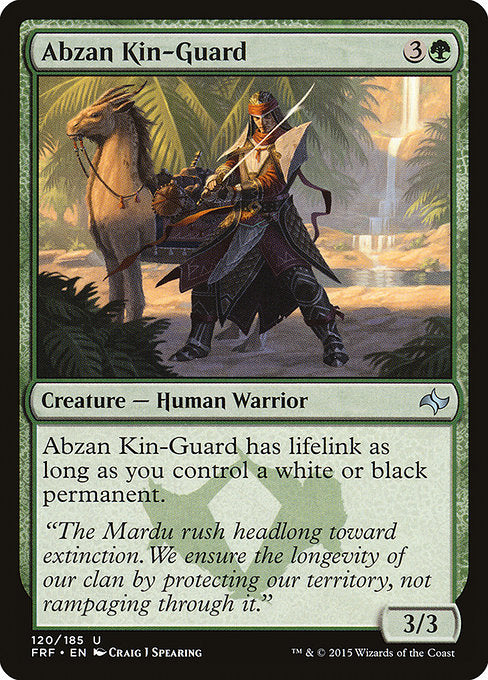 FRF: Abzan Kin-Guard (Foil)
