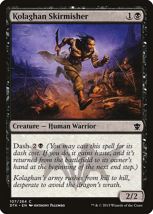 DTK: Kolaghan Skirmisher (Foil)