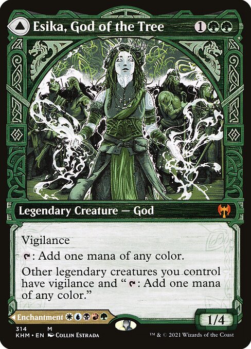 KHM: Esika, God of the Tree (Showcase) (Foil)