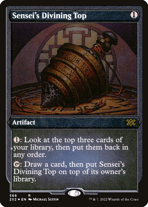 2X2: Sensei's Divining Top (Foil Etched)