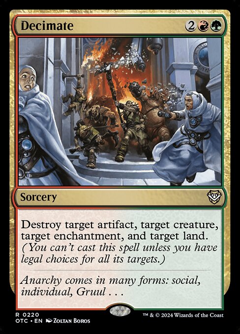 OTC: Decimate