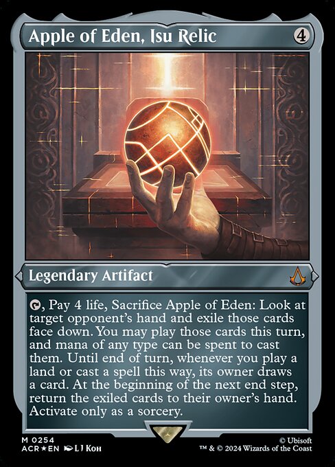 ACR: Apple of Eden, Isu Relic (Foil Etched)