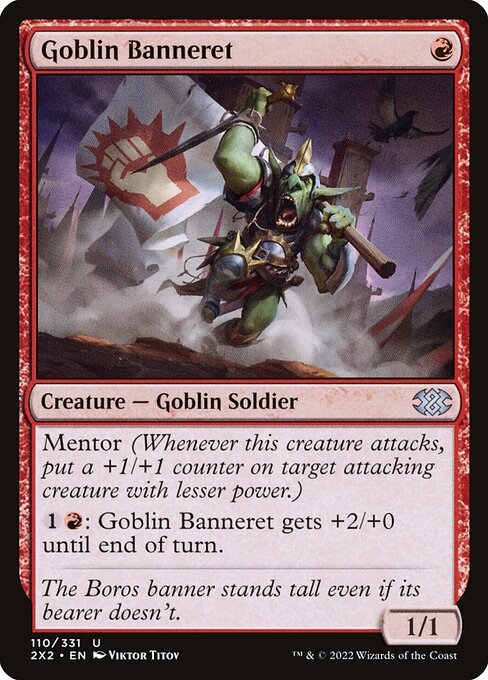 2X2: Goblin Banneret (Foil)